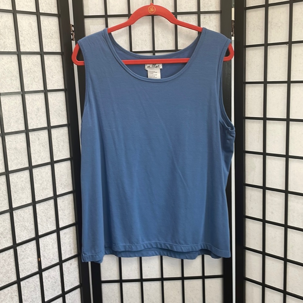 Mr Max Blue Tank Top.